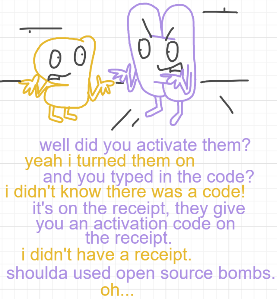 A panel from I've Been Everywhere, Man, episode nine of the Board Boards object show by Furretwalk/WalkingFurret.